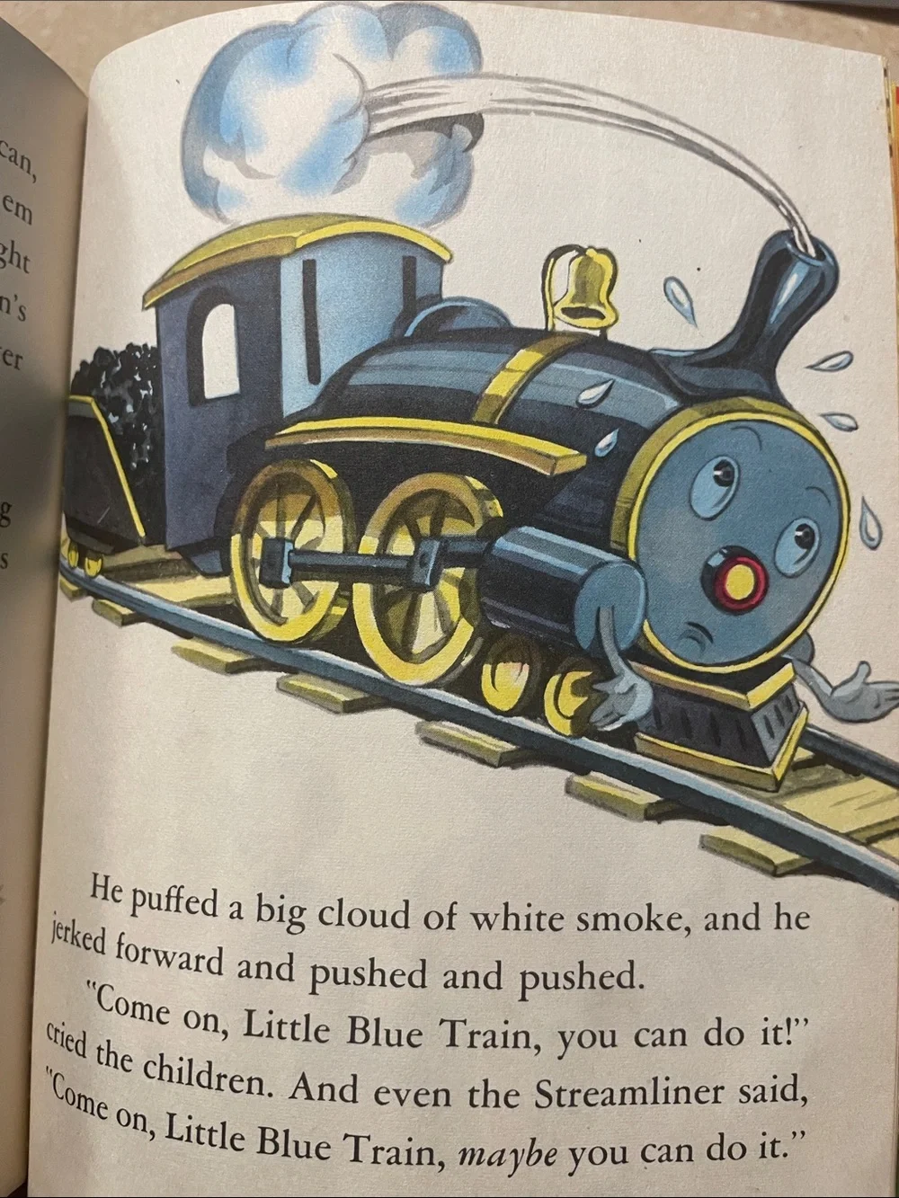 The Little Train That Won a Medal - Blue Kids Book by